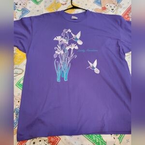 Vintage 2XL Smoky mountains hummingbird t-shirt single stitch